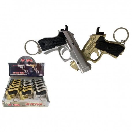 457567 BRELOK PISTOLET 8 CM GAZELO