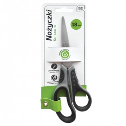 341235 INTERDRUK NOŻYCZKI GUMOWY UCHWYT 18 CM