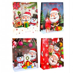 918445 WK TOREBKA TORBA PREZENTOWA ŚWIĄTECZNA