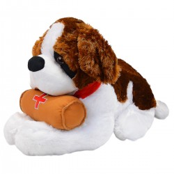 228503 DF PLUSZAK PLUSZOWY BERNARDYN LEŻĄCY 60 cm