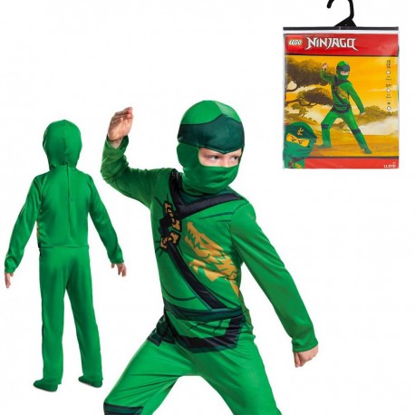 020191 STRÓJ KOSTIUM LEGO NINJAGO LLOYD 3-4 LAT GODAN
