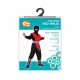 671596 STRÓJ KOSTIUM CZERWONY NINJA 130/140 CM GODAN