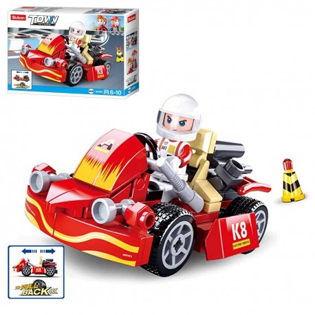 436524 KLOCKI SLUBAN GOKART WYŚCIGÓWKA GAZELO