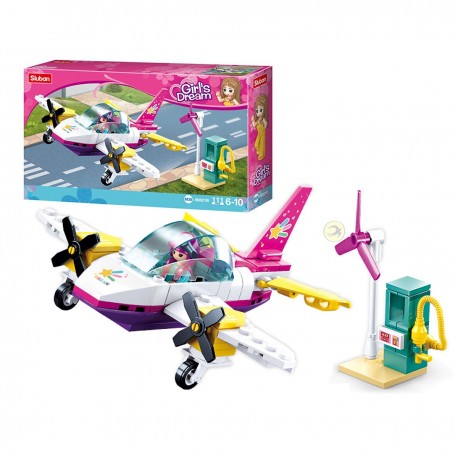 445632 KLOCKI SLUBAN SAMOLOT GIRL'S DREAM GAZELO