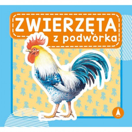 075878 S KSIĄŻECZKA ZWIERZĘTA Z PODWÓRKA - KOGUT