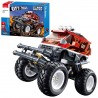 453927 KLOCKI SLUBAN GO MONSTER TRUCK - CZERWONY PULLBACK 261el GAZELO