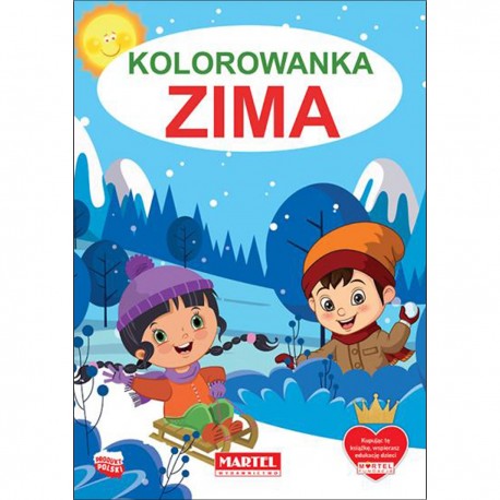222091 MARTEL KOLOROWANKA ZIMA