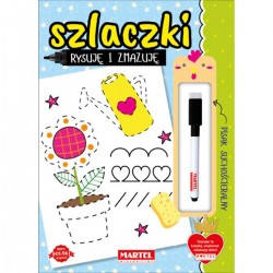 668873 MARTEL KSIĄŻECZKA SZLACZKI RYSUJĘ I ZAMAZUJĘ