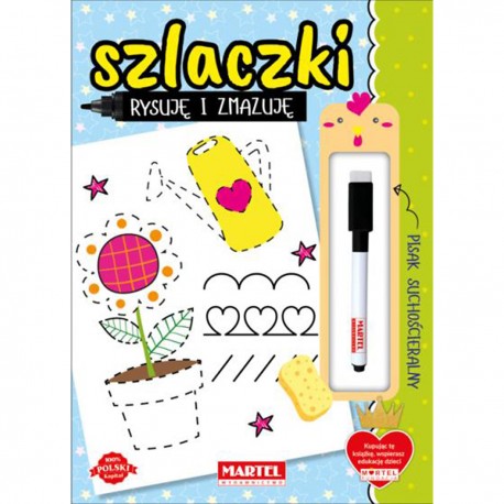 668873 MARTEL KSIĄŻECZKA SZLACZKI RYSUJĘ I ZAMAZUJĘ