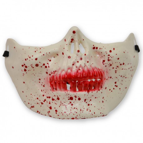 013099 HALLOWEEN MASKA KRWAWE USTA NA GUMKĘ 7&7