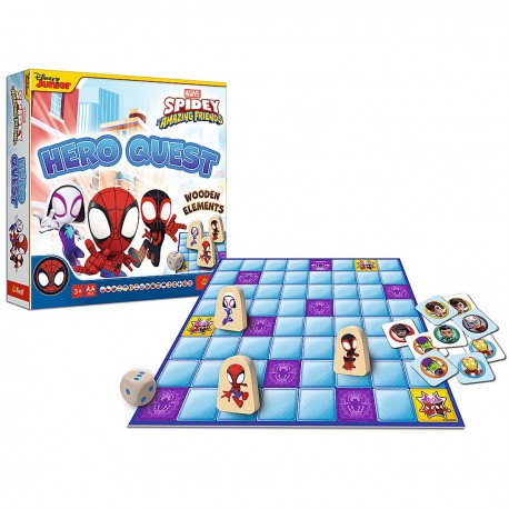 02436 TREFL GRA PLANSZOWA SPIDEY HERO QUEST