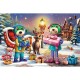 14360 TREFL PUZZLE MAXI 24 ZIMOWY CZAS Z TREFLIKAMI