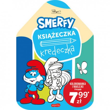 680686 HC KSIĄŻECZKA KREDECZKA SMERFY