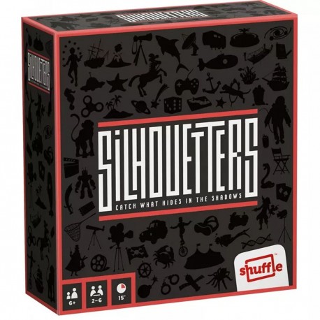 860935 CARTAMUNDI SHUFFLE GRA SILHUETTERS EN/PL