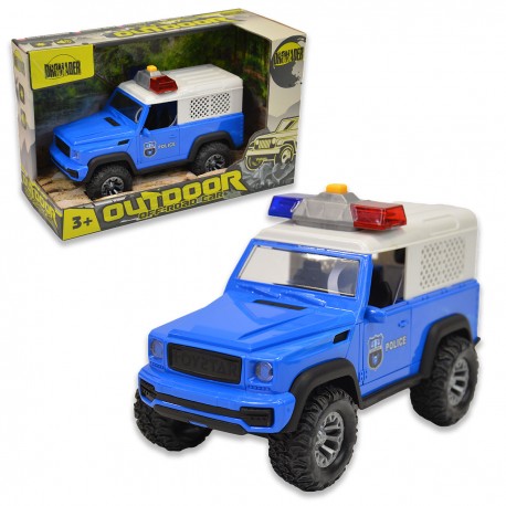 030171 AUTO JEEP NA BATERIE POLICJA DROMADER