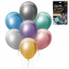 126945 BALONY CHROMOWANE MIX KOLORÓW 30 cm 50 szt. GODAN