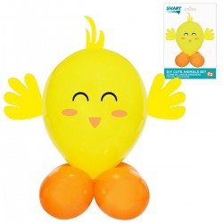 190625 BALONY ZESTAW UROCZE ZWIERZĄTKA - KURCZAK 12" i 5" GODAN