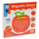786555 MAG PAD TABLICA MAGNETYCZNA KULKI JABŁKO 260 KULKI PEGAZ