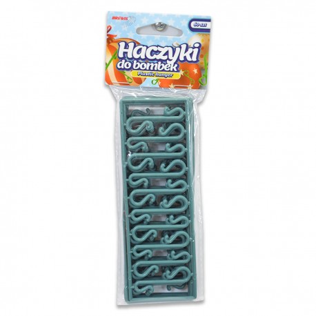 703663 PLASTIKOWE HACZYKI DO BOMBEK ZAWIESZKI 60 szt. BREWIS