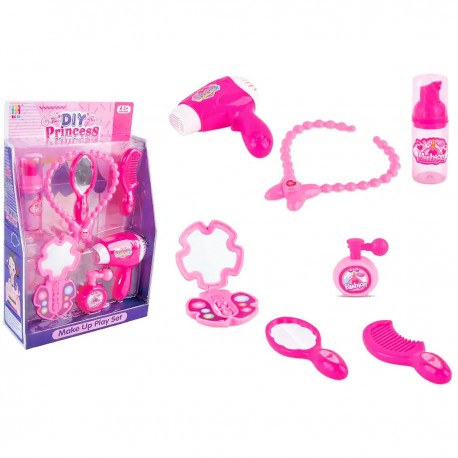 657321 ZESTAW PIĘKNOŚCI Z SUSZARKĄ DIY PRINCESS 7 EL. TRIFOX