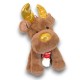 166739 SD PLUSZAK PLUSZOWY RENIFER W SZALIKU 2 KOLORY 30 CM