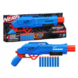 NERF BIG CAT DB-2 WYRZUTNIA ALPHA STRIKE + STRZAŁKI F2463 833047 DAMI