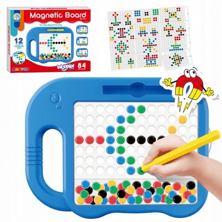 786562 MAG PAD TABLICA MAGNETYCZNA KULKI SŁONIK 58 SZT.