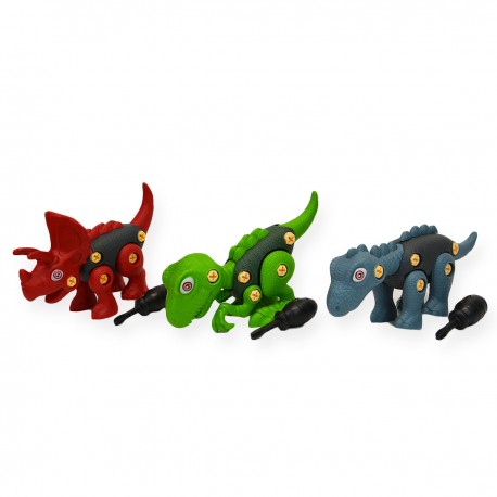 021704 DINOZAUR DO SKRĘCANIA 3 WZORY