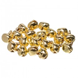 1703649 DZWONECZKI METALOWE ZŁOTY 1,2 cm 20 szt. BREWIS