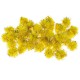 686275 POMPONY DEKORACYJNE Z LUREKSEM ŻÓŁTY 2 cm 40 szt. BREWIS