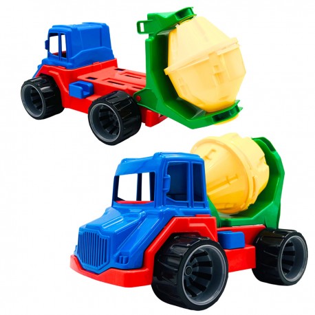 63193 POJAZD SAMOCHÓD AUTO BETONIARKA CIĘŻARÓWKA 28 CM PLASMET