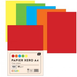 214065 PAPIER KOLOROWY KSERO A4 100 szt. XERO INTERDRUK