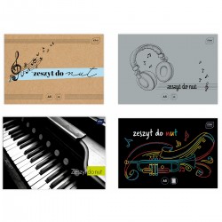 090003 ZESZYT DO NUT A5 16 INSTRUMENTY