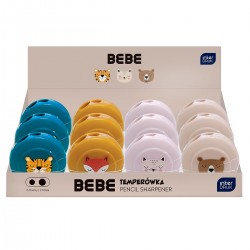 345318 TEMPERÓWKA STRUGACZKA PODWÓJNA BEBE ZWIERZAKI INTERDRUK