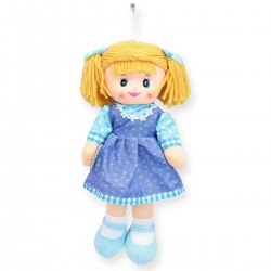 143754 SD LALKA SZMACIANKA W SUKNI 40 CM