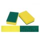 094081 GĄBKA DO MYCIA NACZYŃ 2 WARSTWY ŻÓŁTY/ZIELONY 7&7