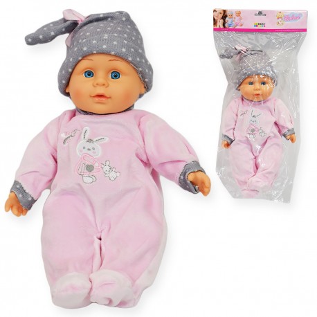 786256 LALKA MÓWI PO POLSKU 30 CM BEST MS TOYS