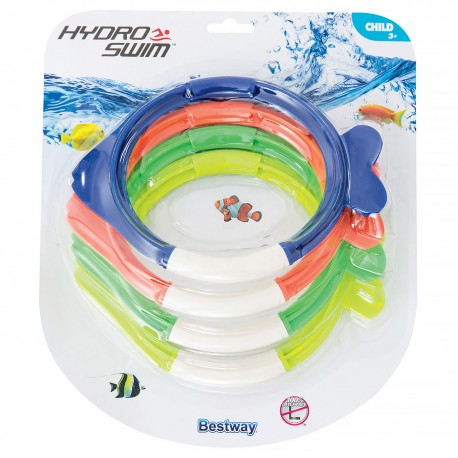 BESTWAY 26009 OBRĘCZE DO NURKOWANIA 4SZT 3+