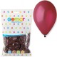 095210 BALONY 100 SZT. BORDOWE METALICZNE