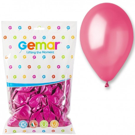 096415 BALONY 100SZT. FUKSJA