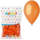 093117 BALONY 100SZT. POMARAŃCZOWE METALICZNE GM90 GODAN