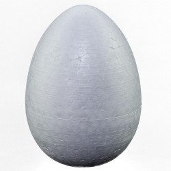 682161 STYROPIANOWE JAJKO WIELKANOCNE 10 cm WIELKANOC BREWIS