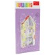 489658 XXXX KOLOROWANKA 3D DOMEK XXL UL. FIOŁKOWA 70 cm MONUMI