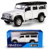 AUTO METALOWE LAND ROVER DEFENDER BIAŁY MODEL 1:34 DAFFI 119901
