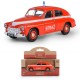 AUTO METALOWE PRL WARSZAWA M20 STRAŻ POŻARNA MODEL 1:43 DAFFI 022522
