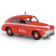 AUTO METALOWE PRL WARSZAWA M20 STRAŻ POŻARNA MODEL 1:43 DAFFI 022522