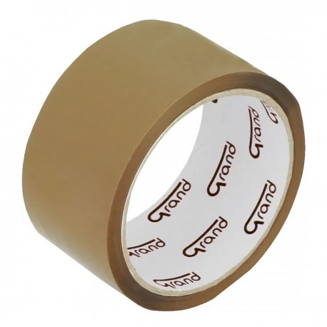 235345 TAŚMA PAKOWA GRAND 48X50 BRĄZOWA KW TRADE
