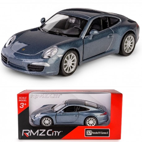 AUTO METALOWE Z NAPĘDEM PORSCHE 991 CARRERA S GRAFIT MODEL 1:34 DAFFI 118508