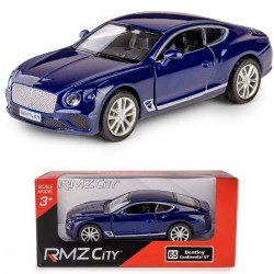 AUTO METALOWE Z NAPĘDEM BENTLEY CONTINENTAL GT GRANATOWY MODEL 1:34 DAFFI 118744