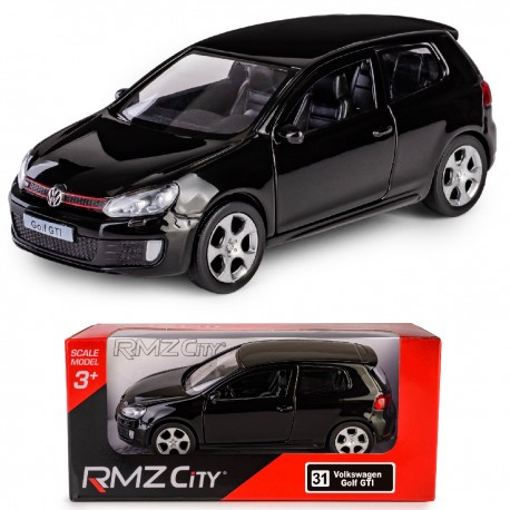 AUTO METALOWE Z NAPĘDEM VOLKSWAGEN GOLD GTI MODEL 1:34 DAFFI 119727